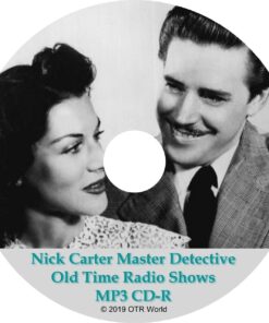 Nick Carter Master Detective OTR MP3 On 2 CD-R 143 Episodes