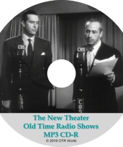 The New Theater Show Old Time Radio Shows OTR 4 Episodes MP3 CD-R - OTR World