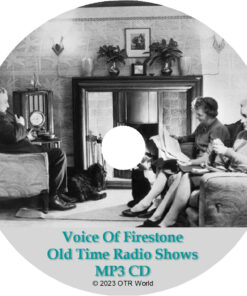 The Voice Of Firestone Old Time Radio Shows OTR MP3 On CD 16 Episodes Files