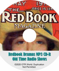 Redbook Dramas Old Time Radio Shows 19 Episodes OTR OTRS On MP3 CD-R Disc