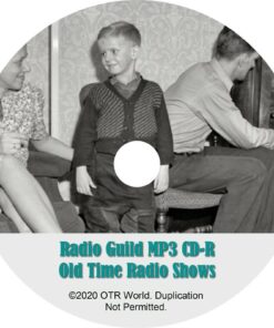 Radio Guild Old Time Radio Shows MP3 CD-R OTR OTRS 3 Episodes