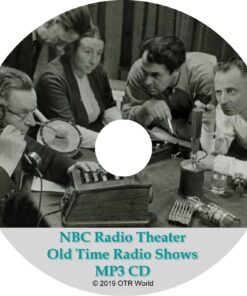 NBC Radio Theater Old Time Radio Shows 4 Episodes On MP3 CD-R OTR OTRS