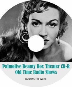 Palmolive Beauty Box Theater OTR Old Time Radio Shows MP3 On CD-R 6 Episodes