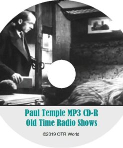 Paul Temple (BBC) Old Time Radio Shows OTR MP3 On CD 66 Episodes