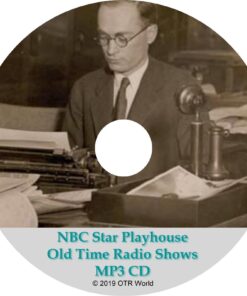 NBC Star Playhouse Old Time Radio Shows 6 Episodes On MP3 CD-R OTR OTRS