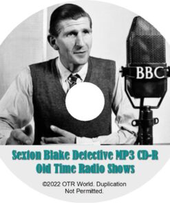 Sexton Blake Detective Old Time Radio Shows OTR OTRS MP3 On CD 16 Episodes