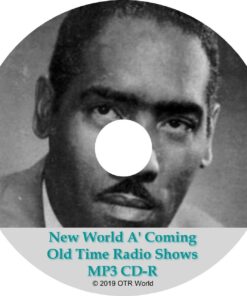 New World A' Coming Old Time Radio Shows OTR 48 Episodes MP3 CD-R - OTR World