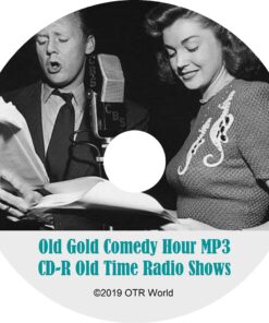 Old Gold Comedy Theater Old Time Radio Shows OTR OTRS 30 Episodes MP3 CD-R - OTR World