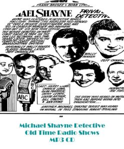 Michael Shayne Private Detective Old Time Radio Shows 35 Episodes On MP3 CD - OTR World