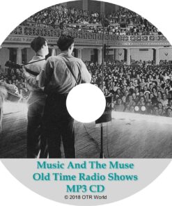 Music And The Muse Old Time Radio Shows 13 Episodes On MP3 CD - OTR World